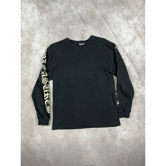 Pleasures Now Old English Long sleeve streetwear t shirt Size Small - Picture 1 of 7